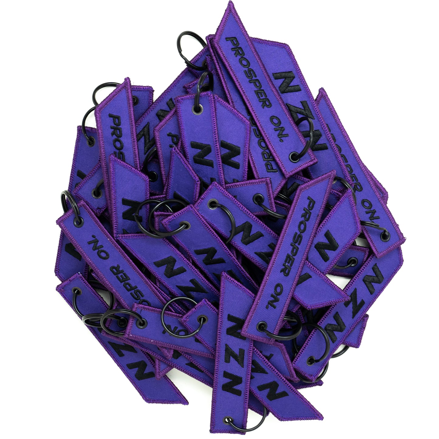 TEXT JET TAG PURPLE